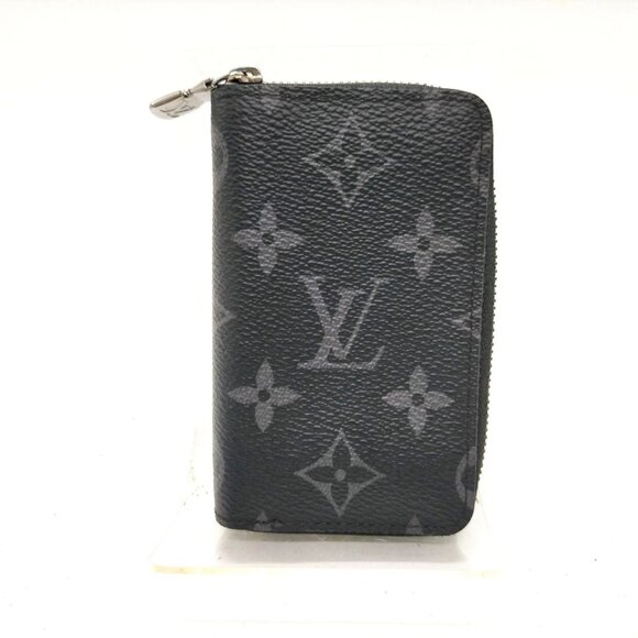 Louis Vuitton LV Coin Case Black Monogram Eclipse 400-082425 - Picture 1 of 9